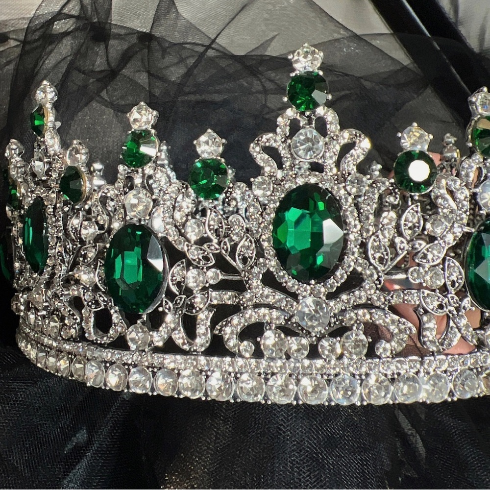 Vintage Crown for Unisex for Wedding Prom Party Masquerade Birthday Anniversary - Picture 2 of 3